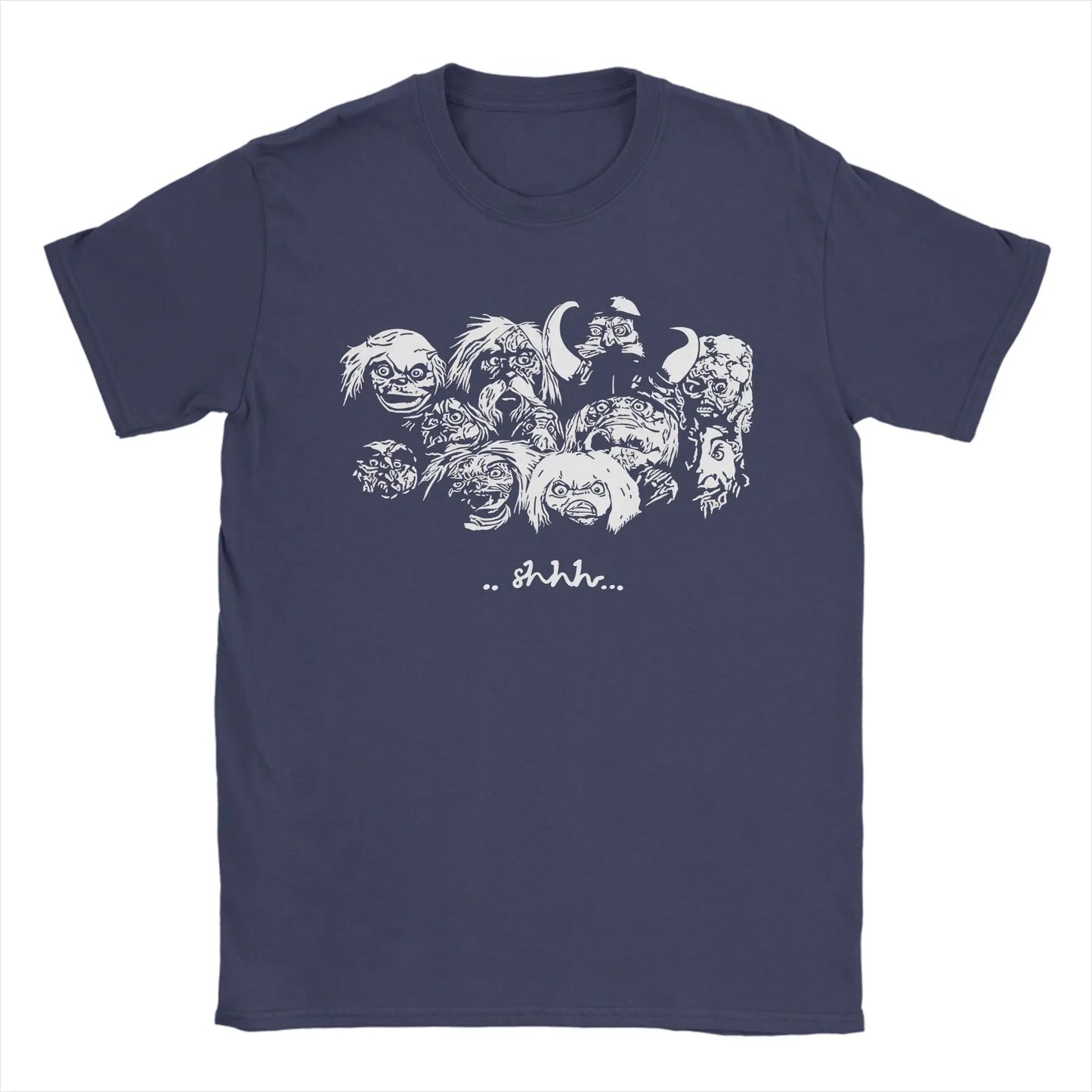 Profashion x Labyrinth Goblins T-Shirt for Men  Vintage 100% Cotton Tee Shirt Round Neck Short Sleeve T Shirt Gift Idea Tops