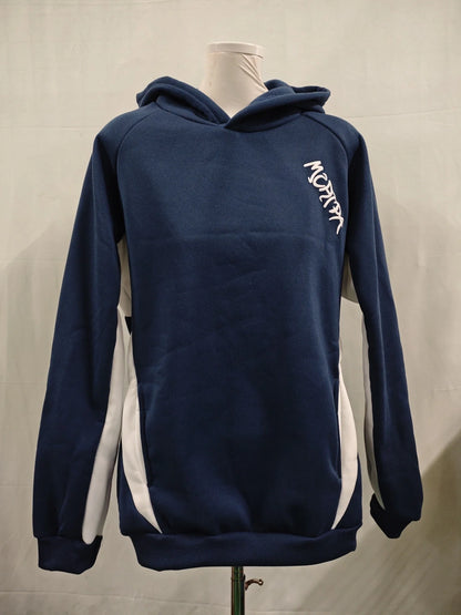 Autumn and Winter New Trendy Men's and Women's High Street Japanese Casual Sports Letter Hooded Sweatshirt and Pants Set