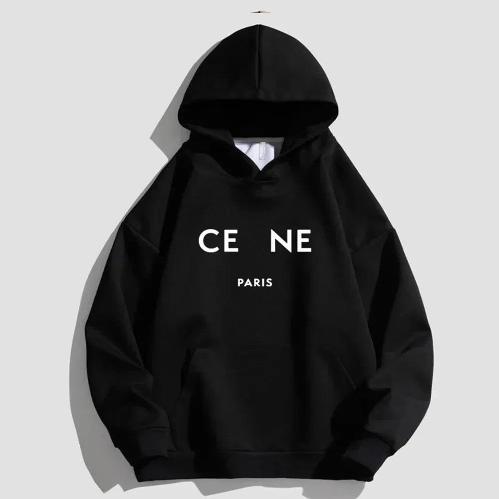 Woman Luxury Brand Hoodie Autumn Winter Hooded Sweatshirt Pullover Hoody Male Hip Hop Streetwear Sportswear Female Top