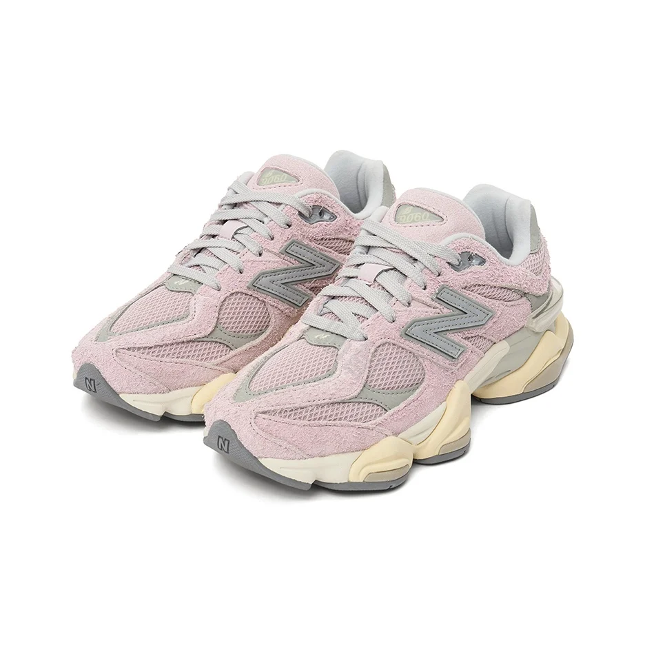 New Balance NB 9060: Breathable, comfortable, and versatile low-top casual sneakers in pink and gray U9060HSP