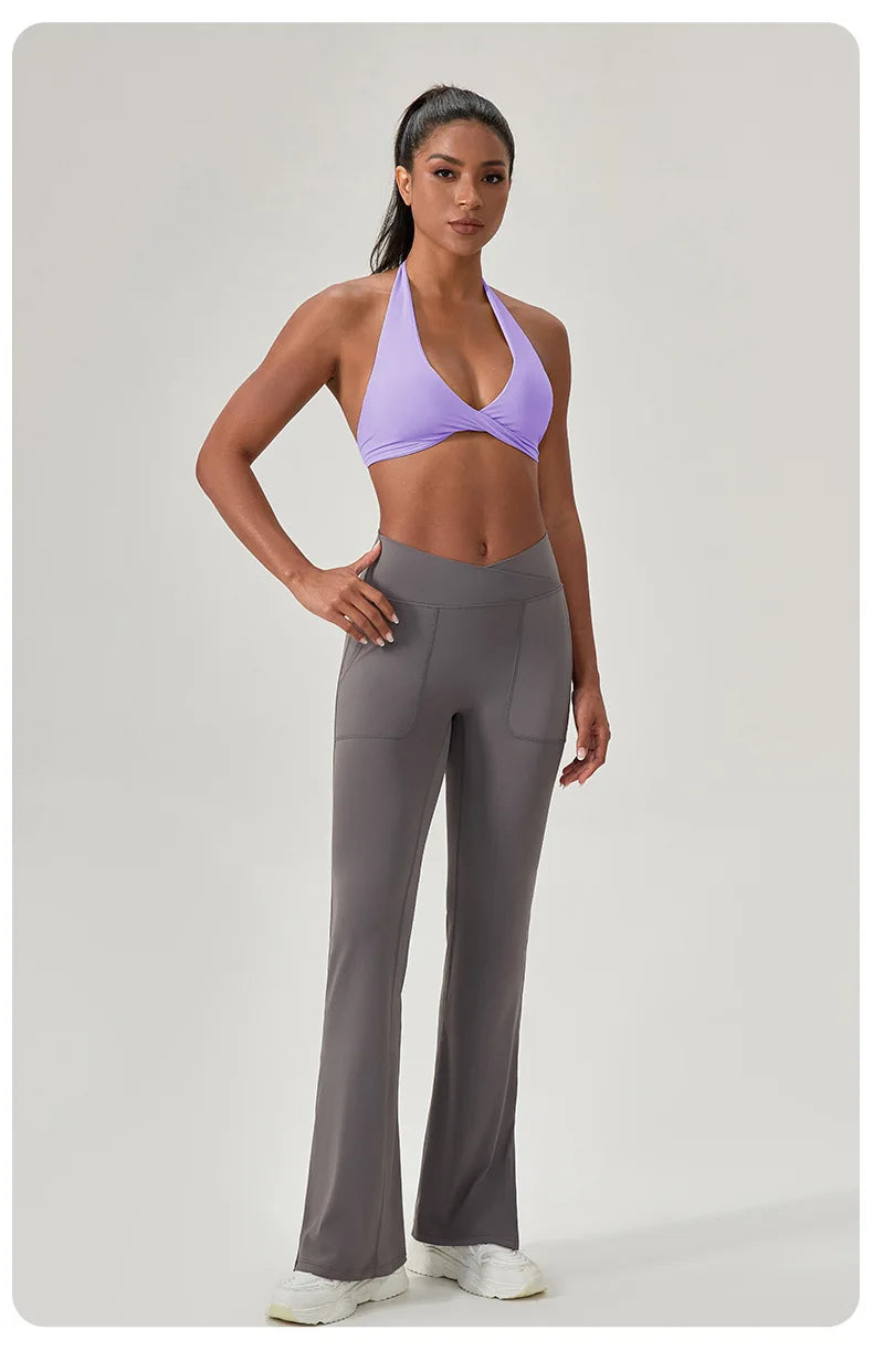 high-intensity sports bra for women's running, shockproof and high elasticity yoga vest, outdoor fitness sports bra