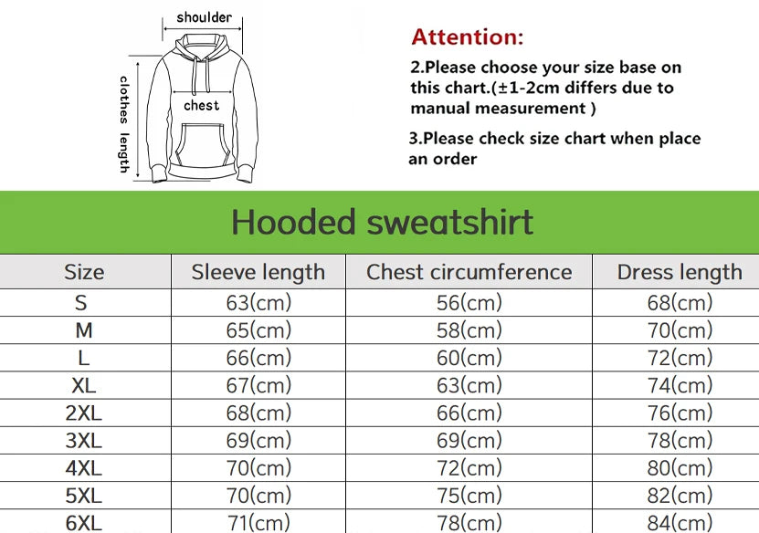 The new men's hooded sweatshirt for Spring and Autumn is casual fashionable and comfortable with 3D pattern printing