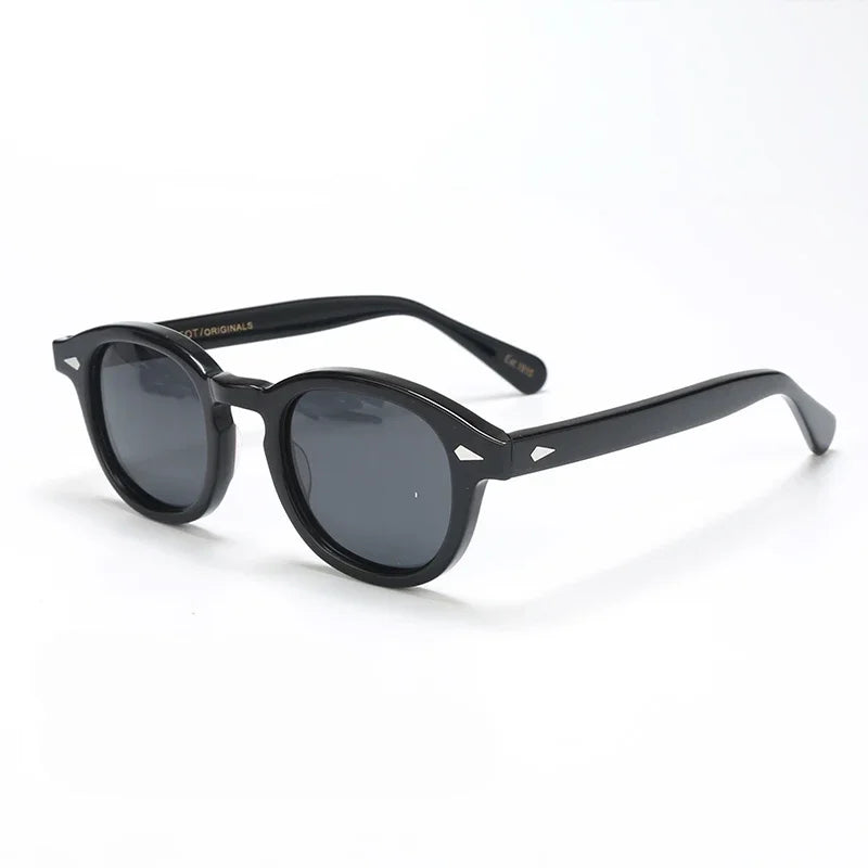 Johnny Depp Polarized Sunglasses Men Sun Glasses Woman Luxury Brand Vintage Acetate Frame Goggles