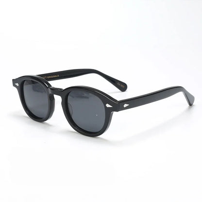 Johnny Depp Polarized Sunglasses Men Sun Glasses Woman Luxury Brand Vintage Acetate Frame Goggles