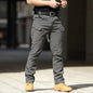 Men Outdoor Pants Multi Pockets Elastic Tactical Pant Waterproof Plus Size Casual Cargo Trousers Pockets Men Clothing