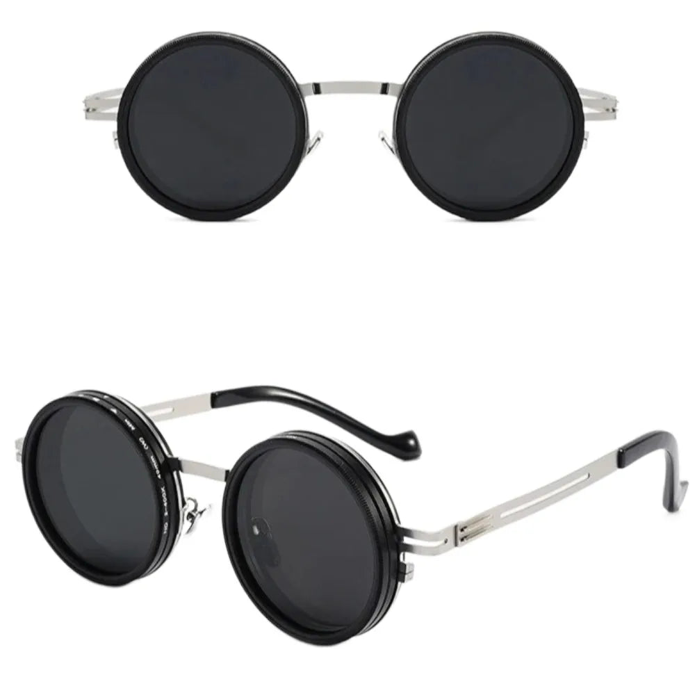ND2-400 Adjustable Dimming Glasses ND Filter UV400 Polarized Sunglasses With Glasse Case 9 Level Fishing Sunglasses Outdoor