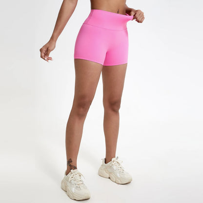 Hearuisavy Women's Sports Shorts Summer Running Fitness Shorts Gym High Waisted Yoga Pands Breathable Quick Dry Workout Leggings