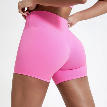 Hearuisavy Women's Sports Shorts Summer Running Fitness Shorts Gym High Waisted Yoga Pands Breathable Quick Dry Workout Leggings