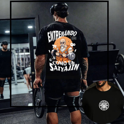 Dragon Ball Japanese Anime Men Women Jogger Gym T-Shirt Short Sleeve