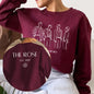 The Rose Kpop Sweatshirt Back To Me Hoodie Korean Group Pullover Women Long Sleeve Sweatshirts Graphic Hoodies Kpop Fans Gift