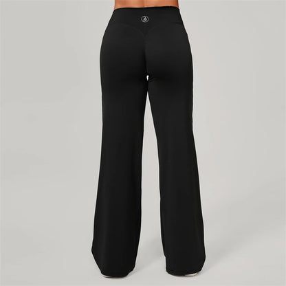 Women's Yoga Pants Versatile Loose Wide-Leggings Fitness Hip-Lifting Pants