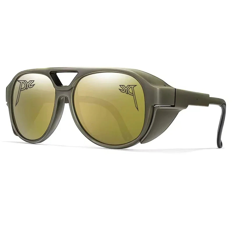Punk Sunglasses Steampunk Sun Glasses PITS OCTAL VIPERS TRABEC Sport Hiking Cycling Retro Vintage Eyewear Baseball Goggles