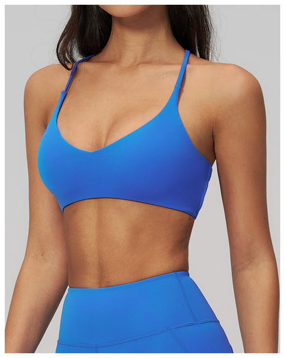 Sports Bras Woman Quick-Dry Women Underwear Sporty Woman Top Summer Slim Fit Casual Backless Running Sports Wear Female Clothing