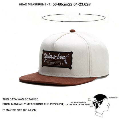 FINEST CUTS Knife Street Hip Hop Hat Cycling Skateboard Hat Sunshade Flat Edge Hat Baseball Hat