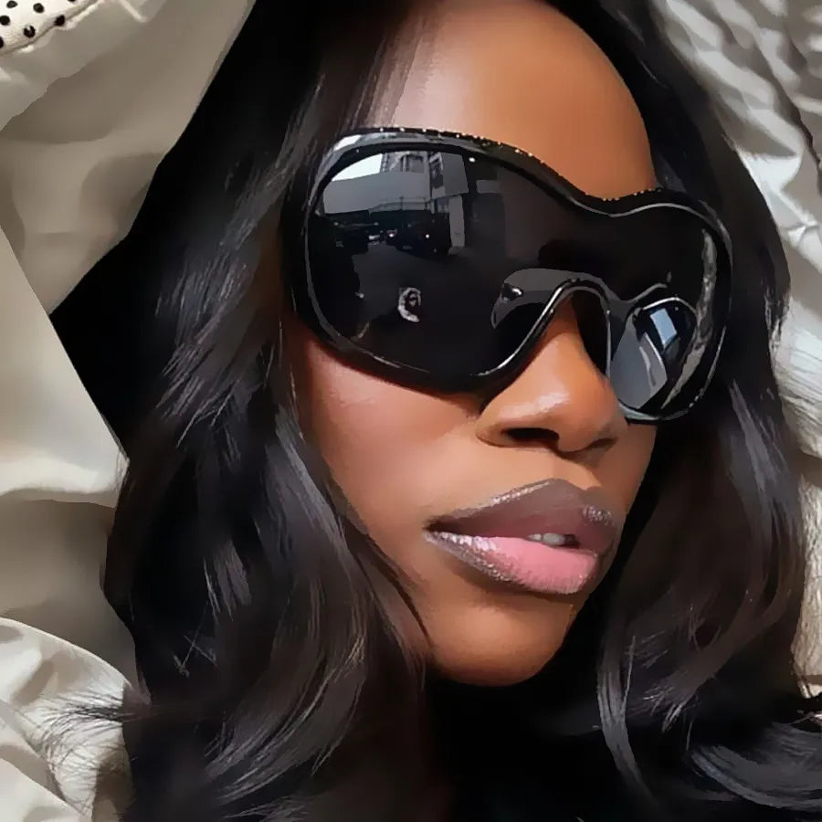 one piece sunglasses for women men vintage square shield gradient hip hop sun glasses female sexy driving shades