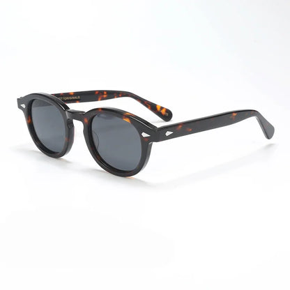 Johnny Depp Polarized Sunglasses Men Sun Glasses Woman Luxury Brand Vintage Acetate Frame Goggles