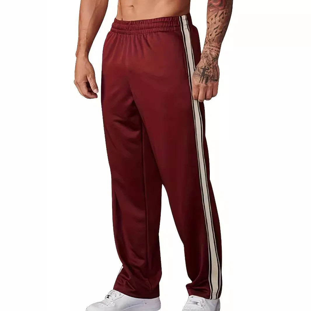 New Summer Men's Casual Sports Pants Gym Workout Joggers Running Trousers for Men Waist Lightweight Quick Dry