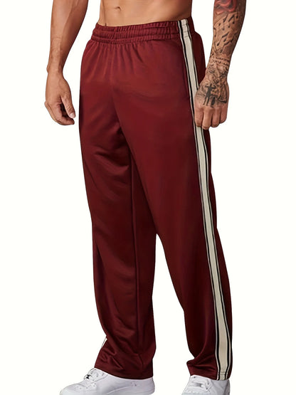 New Summer Men's Casual Sports Pants Gym Workout Joggers Running Trousers for Men Waist Lightweight Quick Dry