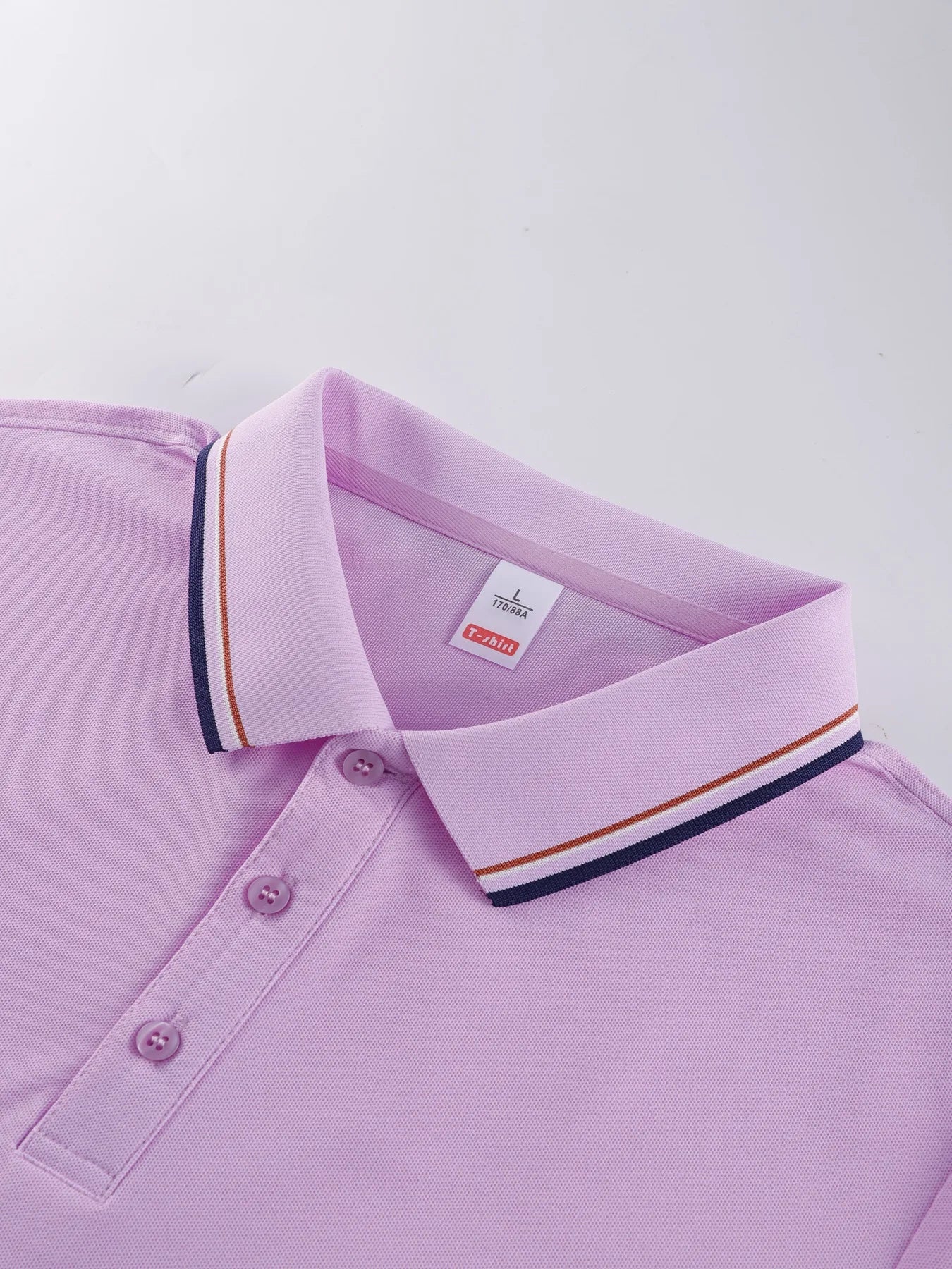 Stripe Solid Color Polo Shirts Sport All-Match Women Short Sleeve Collar  Summer Comfortable Woman Tops