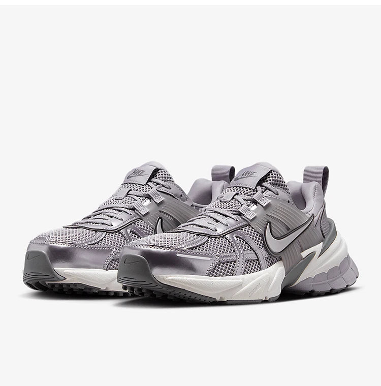 Nike Authentic V2K Run Women's Wear-Resistant Breathable Mesh Retro Sports Shoes FD0736-008