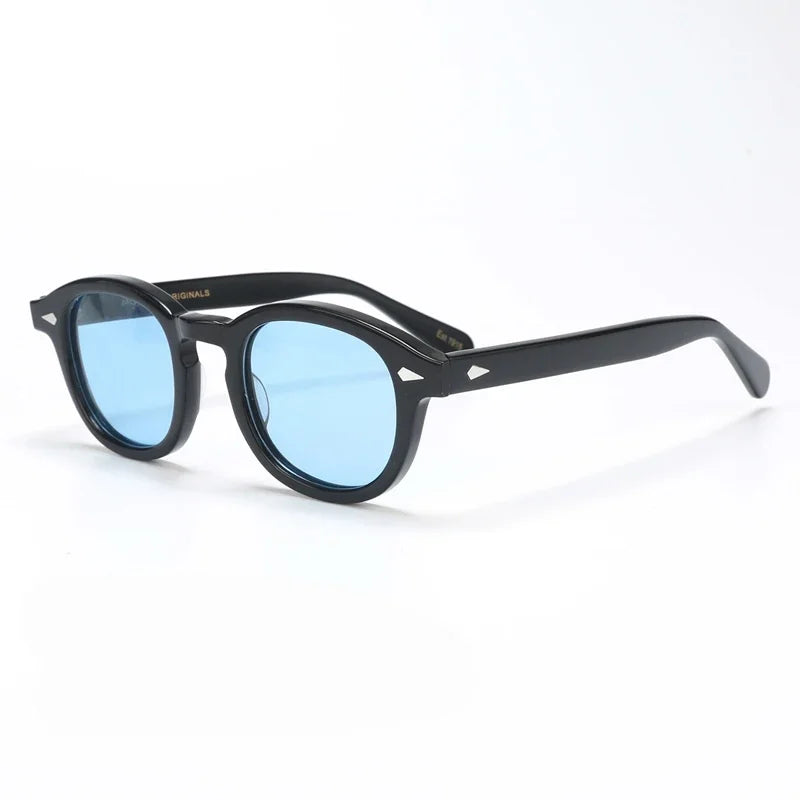 Johnny Depp Polarized Sunglasses Men Sun Glasses Woman Luxury Brand Vintage Acetate Frame Goggles