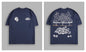 WOLVES CLUB STABILITY "PREMIUM" OVERSIZED TEE IN BLACK Summer Men's and Women's T-shirt Fashion Loose Printed Tops