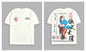 WOLVES CLUB STABILITY "PREMIUM" OVERSIZED TEE IN BLACK Summer Men's and Women's T-shirt Fashion Loose Printed Tops