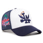 Baseball Hat LA Wings Embroidered Hip Hop Hat Outdoor Daily Leisure Sunshade Hat Male Female Flat Edge Mesh Hat