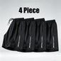 1/4 Piece Set of Men's Quick Dry Sport Shorts Breathable Gym Running Training Fitness Shorts  Casual Jogging Beach Bottoms