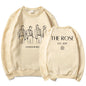 The Rose Kpop Sweatshirt Back To Me Hoodie Korean Group Pullover Women Long Sleeve Sweatshirts Graphic Hoodies Kpop Fans Gift