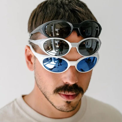 New Trendy Snow Sports Sunglasses, Outdoor Cycling Goggles, Windproof European and American Polarized Sunglasses
