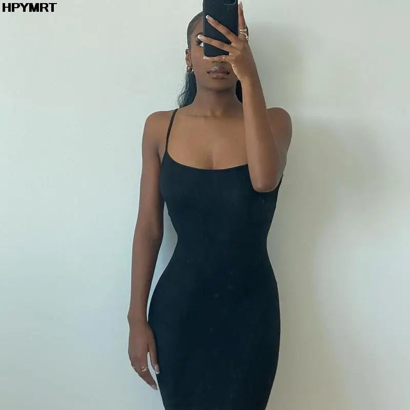 Strap Backless Long Maxi Dresses Party Club Vacation Outfits Women Sexy Casual Summer Slim Dresses Female