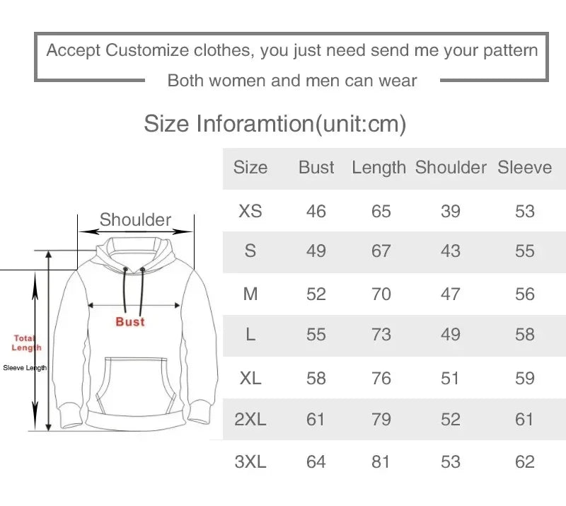 Woman Luxury Brand Hoodie Autumn Winter Hooded Sweatshirt Pullover Hoody Male Hip Hop Streetwear Sportswear Female Top