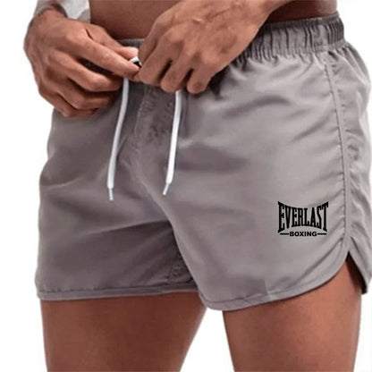 EVERLAST Men's Sports Shorts Summer Quick Dry Breathable Mesh Fitness Running Shorts Swimming Vacation Shorts