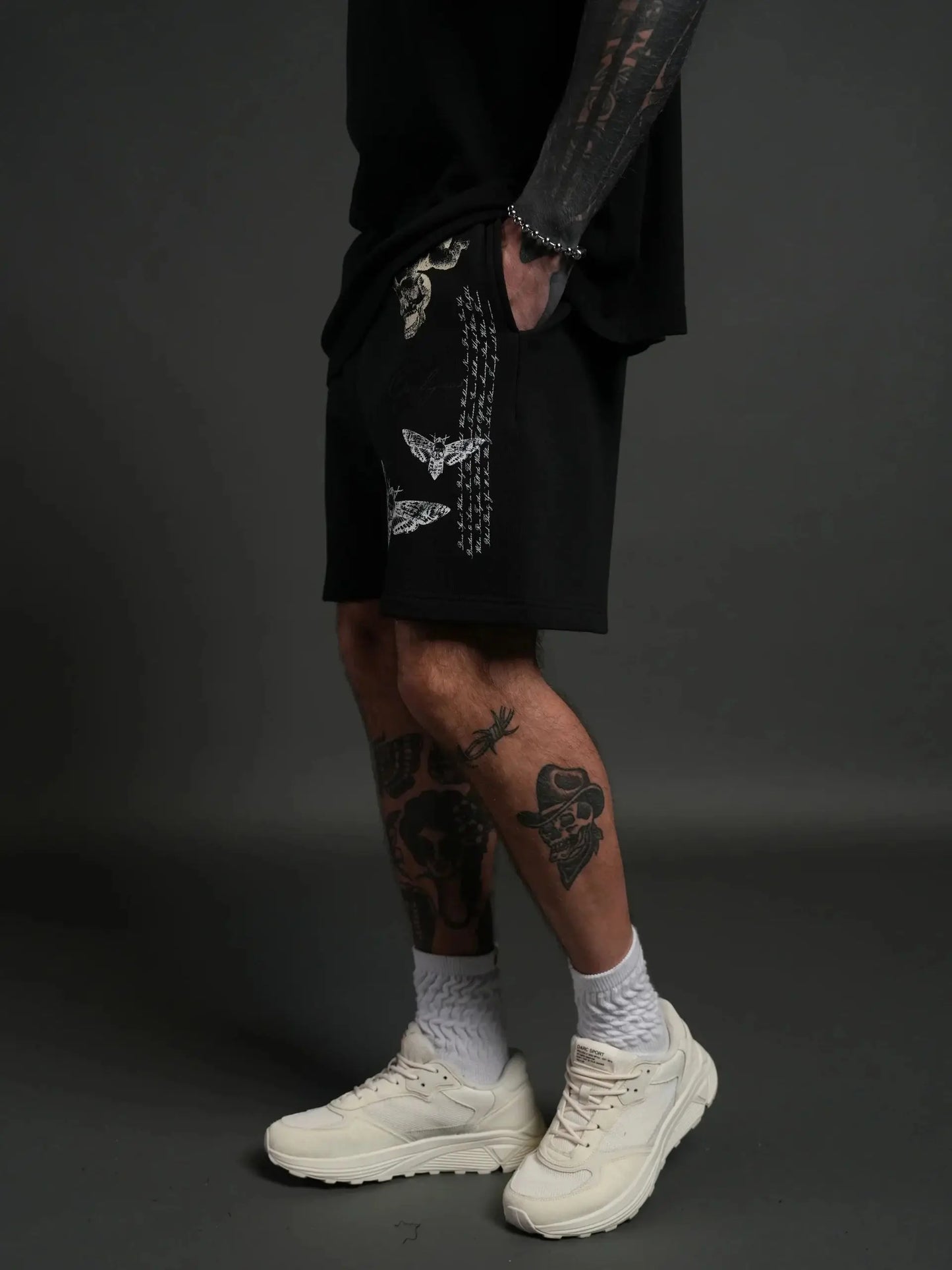 Profashion Casual Fashion Jogger Shorts Men Cotton Breathable Loose Beach Short Pants Comfortable Gym Basketball Sport Street Shorts