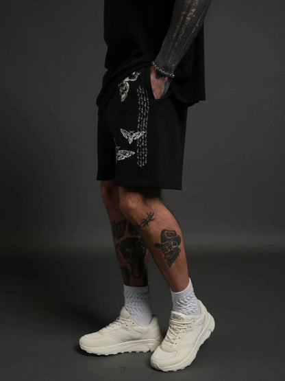 Profashion Casual Fashion Jogger Shorts Men Cotton Breathable Loose Beach Short Pants Comfortable Gym Basketball Sport Street Shorts