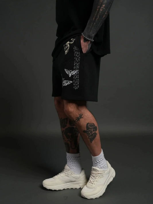 Profashion Casual Fashion Jogger Shorts Men Cotton Breathable Loose Short Pants Comfortable Street Shorts