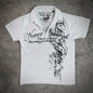 All Top Quality Simple Casual Style Comfortable White Lapel Polo Shirts Loose Minimalism Preppy Style Short-Sleeves