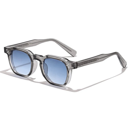 CATERSIDE Fashion Unisex Sunglasses Small Frame Square Personalized Design Sun Glasses