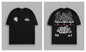 WOLVES CLUB STABILITY "PREMIUM" OVERSIZED TEE IN BLACK Summer Men's and Women's T-shirt Fashion Loose Printed Tops