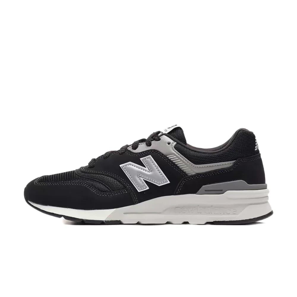 New Balance NB997 Unisex Low-Top Casual Running Shoes – Black/White, Shock-Absorbing, Durable & Comfortable CM997HCC